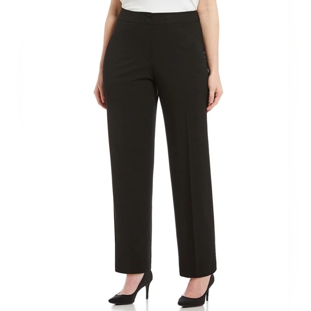 NWT $99 Calvin Klein Plus Classic Fit Straight Leg Pants Womens Size 18W Office